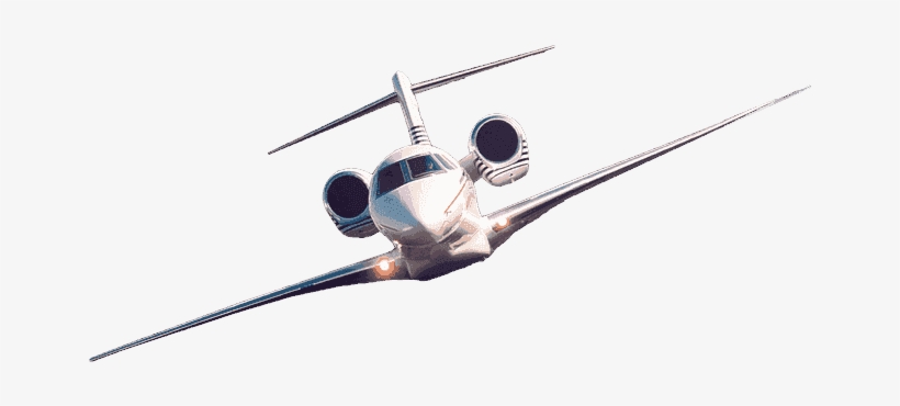 Flying Private Jet Png, transparent png #4793741