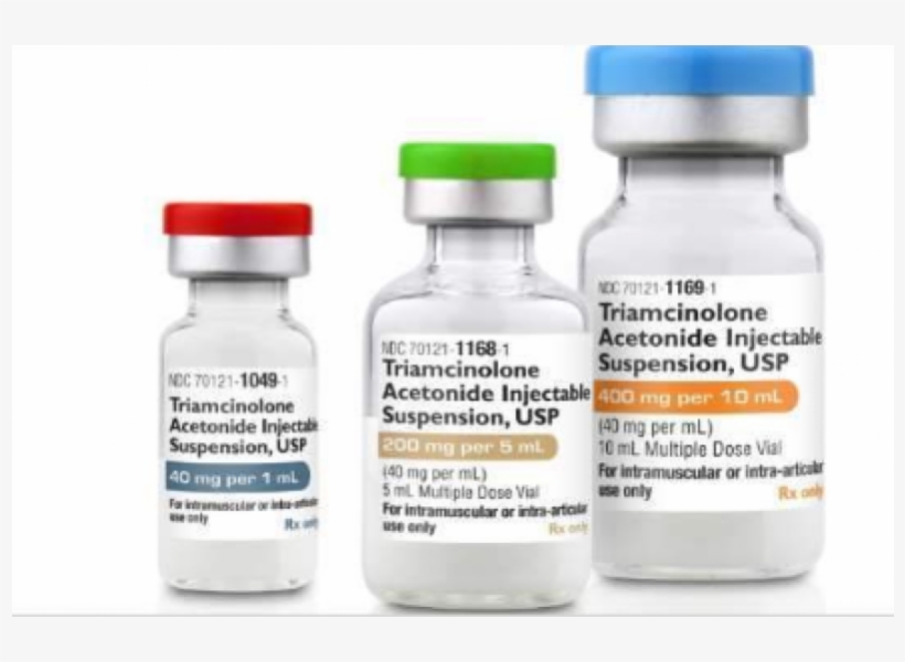 Triamcinolone Acetonide Injectable Suspension 5ml Mdv - Ndc 7012111691, transparent png #4793908