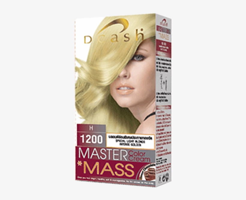 D-cash Professionals Hair Permanent Color 'master Mass - บ ลอน ด์ ทอง ประกาย, transparent png #4793987