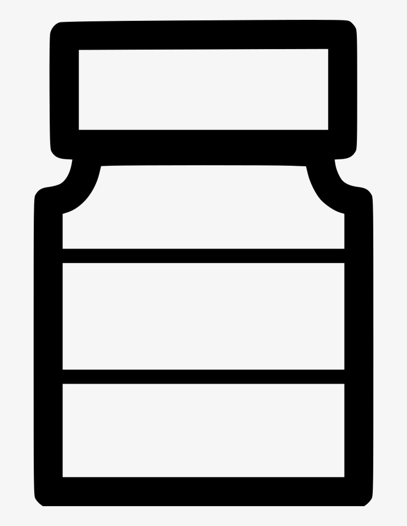 Medicine Bottle - - Icon, transparent png #4794035
