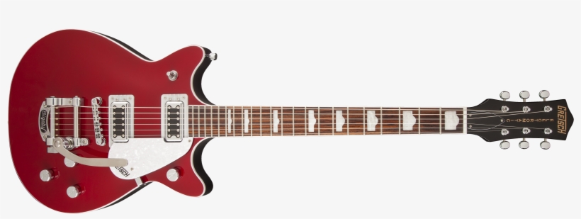 Solid Body - Grestch Electromatic G5441t Double Jet With Bigsby, transparent png #4794284