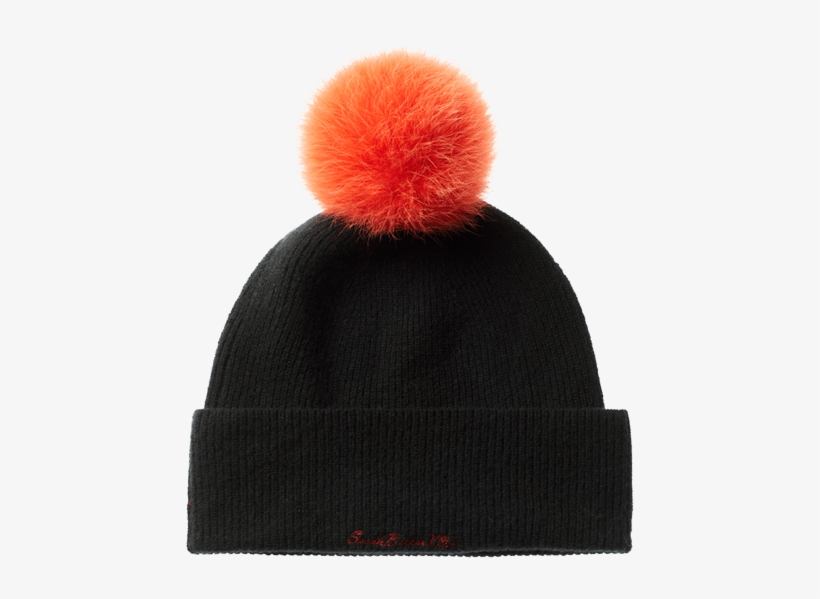 Oh By Kopenhagen Fur Lips Beanie Black - Oh! By Kopenhagen Fur, transparent png #4794292