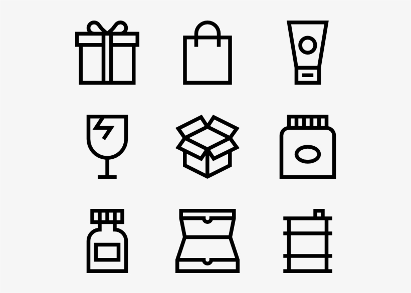 Packaging - Building Outline Icon Png, transparent png #4794677