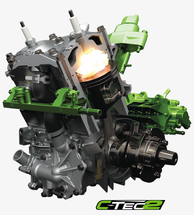 8000 C-tec2 Engine With Dsi - Arctic Cat M8000 2018, transparent png #4795528