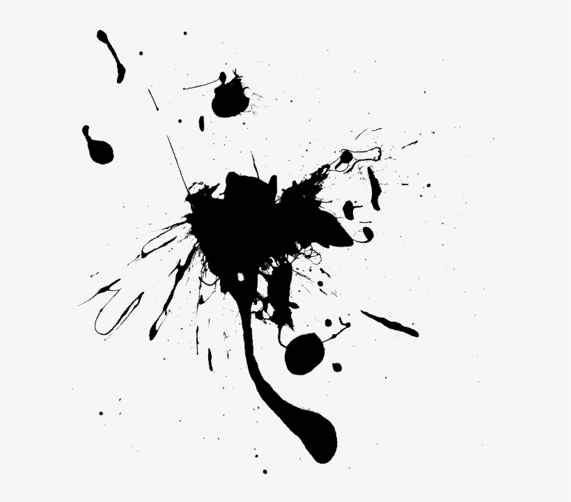 Paint Splatter Splash Drop - Ink Drip, transparent png #4795899