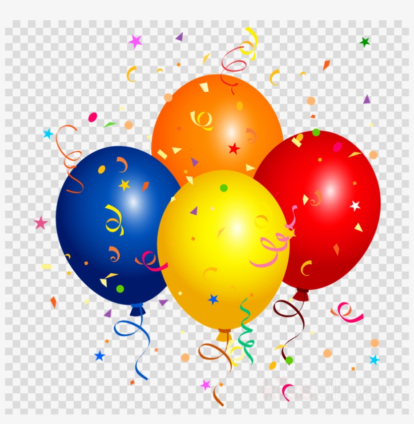Birthday Balloons Png Clipart Balloon Clip Art - Red And Yellow Balloons Png, transparent png #4796058