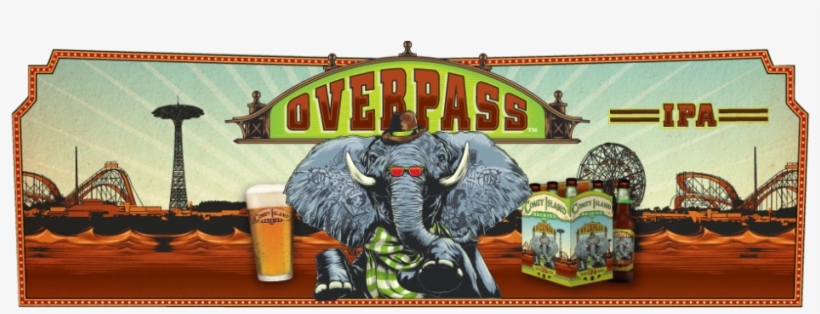 Dumbo And Coney Island-inspired Beers Come To Brooklyn - Brooklyn, transparent png #4796139
