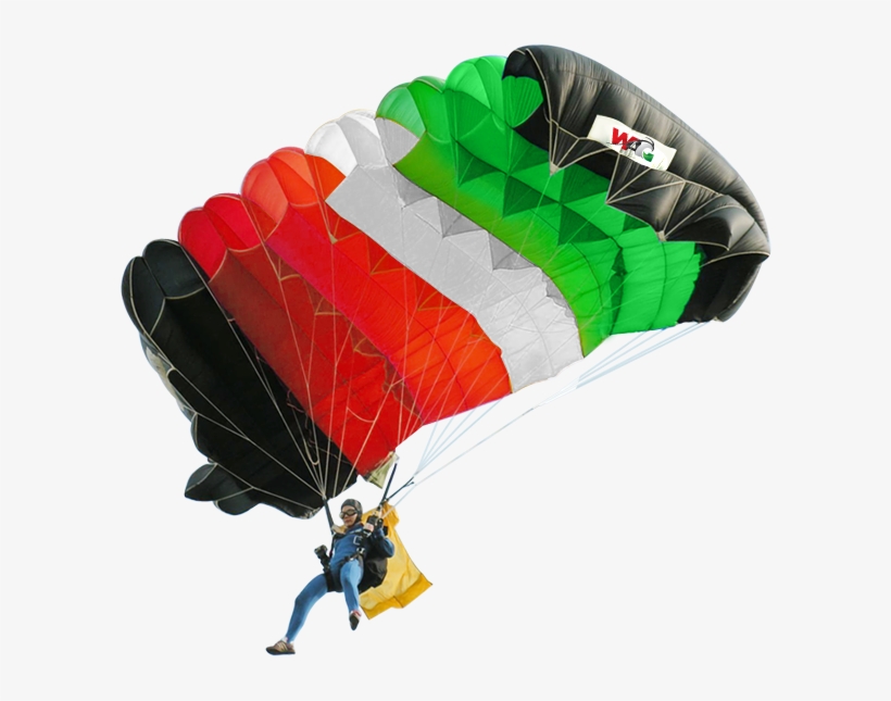 Parachuting - Guy In Parachute Png, transparent png #4797163