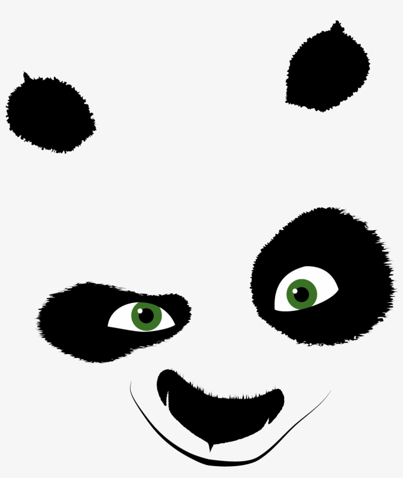 Po From Kung Fu Panda - Kung Fu Panda Head, transparent png #4798946