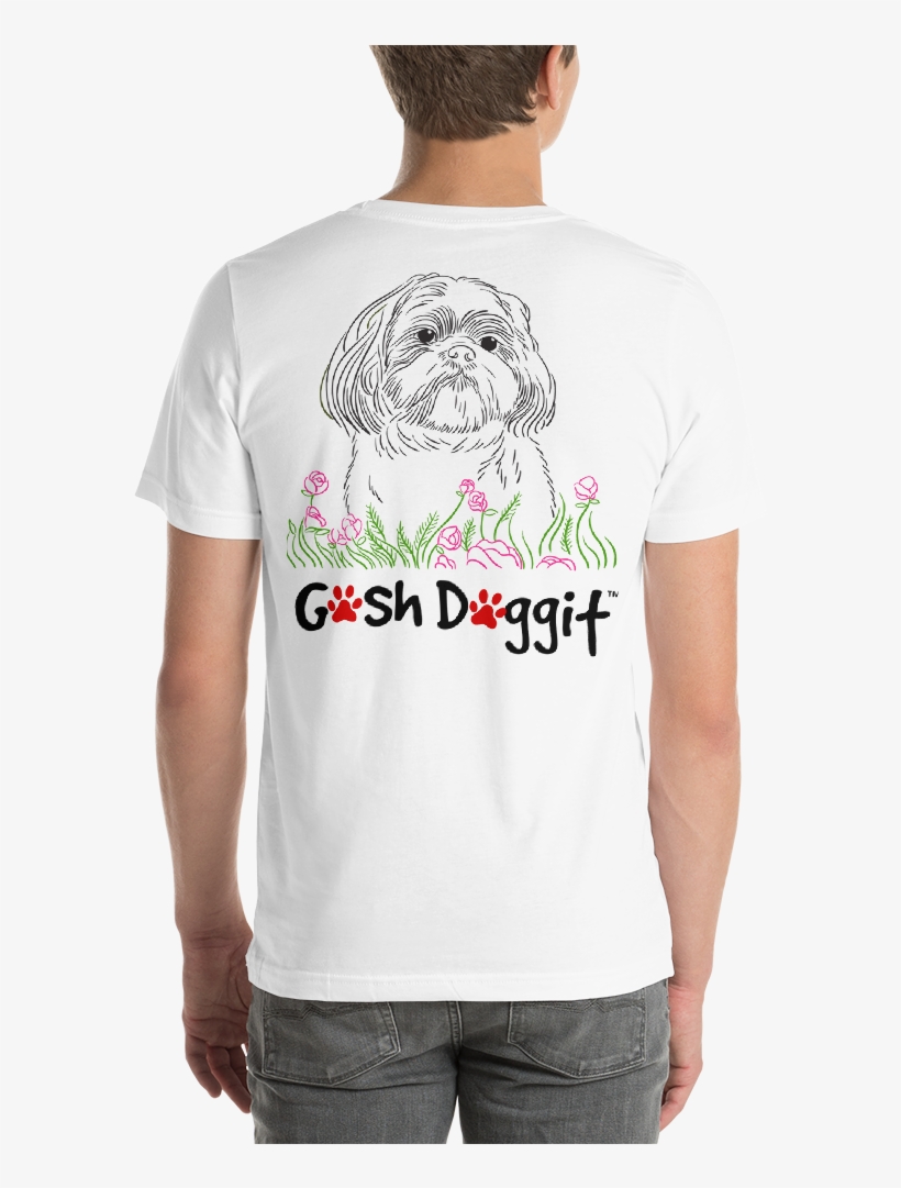 Gosh Doggit Shih Tzu - T-shirt, transparent png #4799241