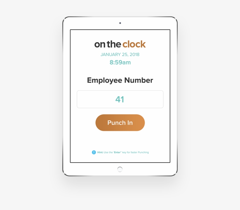 Time Clock For Mobile Time Clock For Tablets - Clock, transparent png #4799479