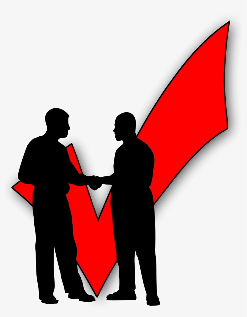 This Free Icons Png Design Of Shaking Hands, transparent png #480069