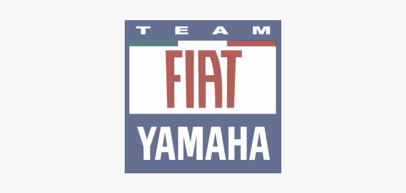 Vector Logo Yamaha Fiat Team - Fiat Yamaha Logo Vector, transparent png #480384