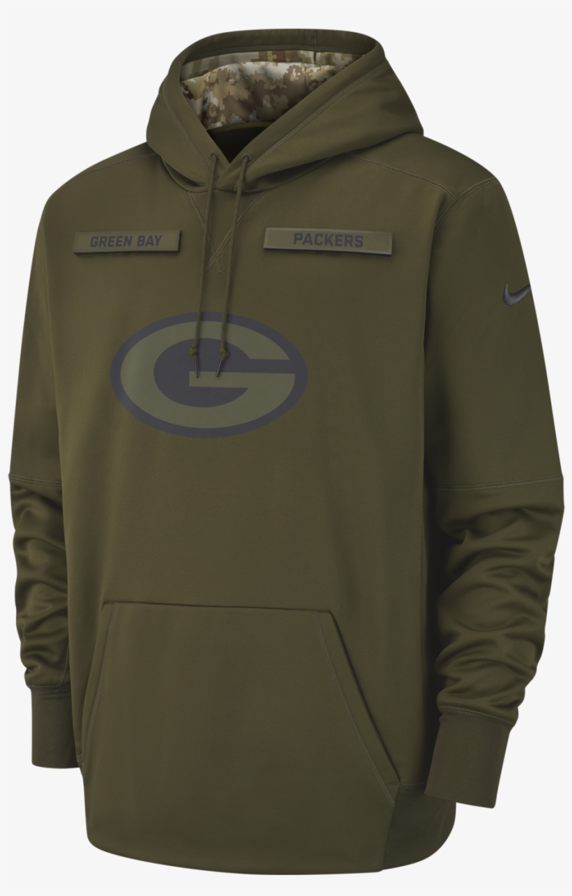 Green Bay Packers 2018 Nike Salute To Service Green - Nike Salute To Service 2018, transparent png #480565