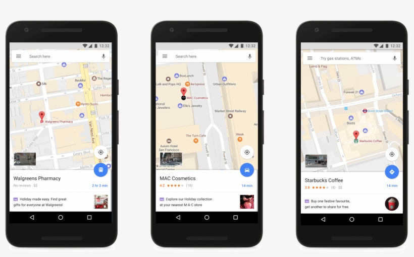 Click For Full Size - Google Promoted Places, transparent png #480727