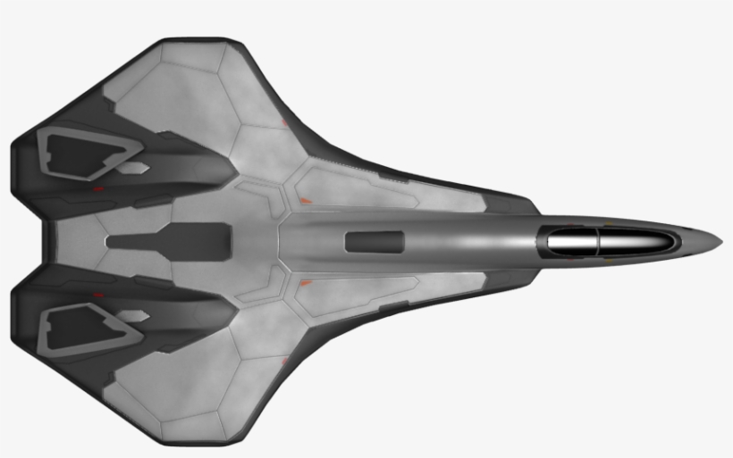 Designs Spacecraft Png - Spaceship Birds Eye View, transparent png #480753