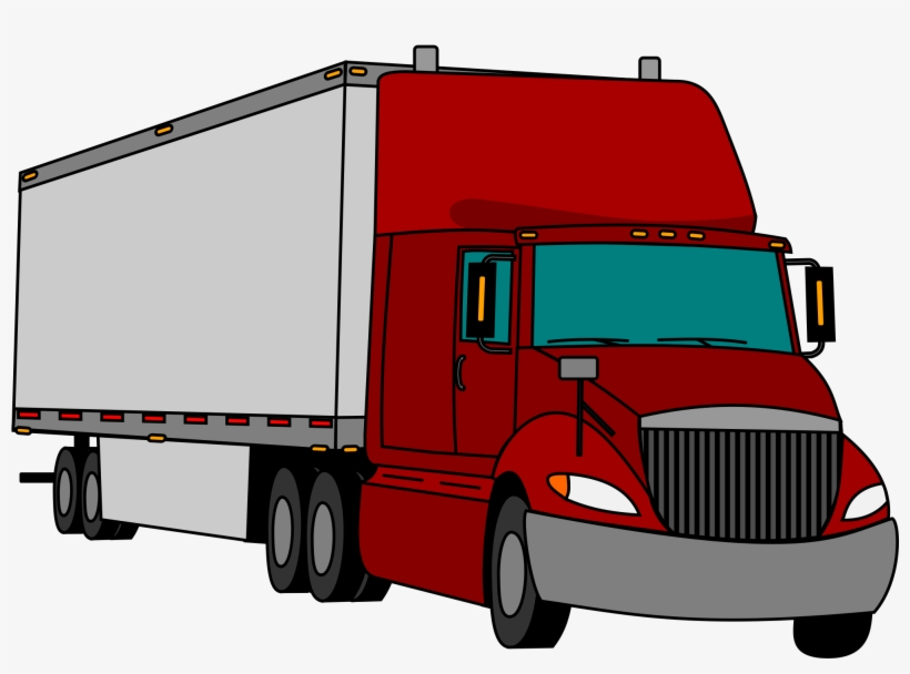 This Free Icons Png Design Of Tractor Trailer, transparent png #480793