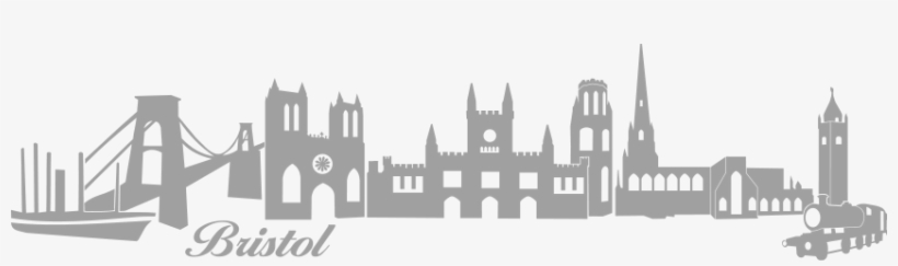 Skyline Clipart Bristol - Bristol Skyline, transparent png #480850