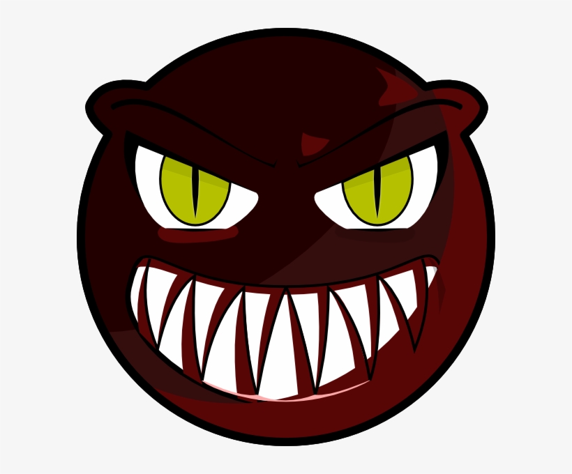 Scary Monster Face Cartoon, transparent png #481220