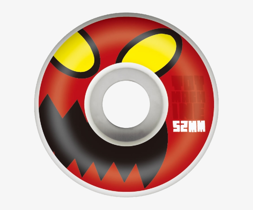 Toy Machine Monster Face Skateboard Wheels - Natural, transparent png #481340