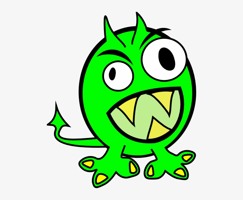 How To Set Use Lime Green Monster Clipart, transparent png #481484