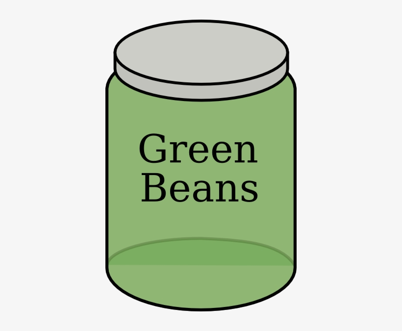 Food Baby Cliparts - Can Of Green Bean Clipart, transparent png #481799