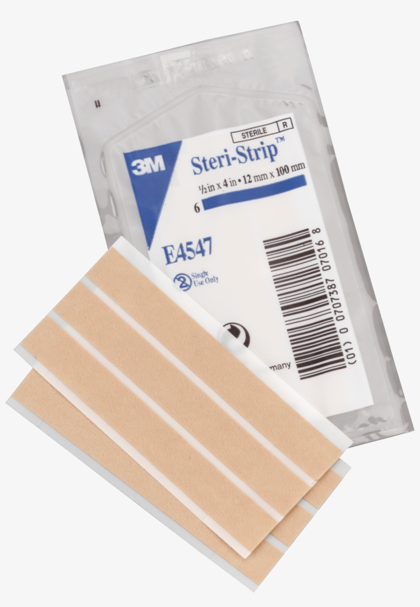Steri-strip Elastic Skin Closure Strip - Steri Strip 1 2, transparent png #481856
