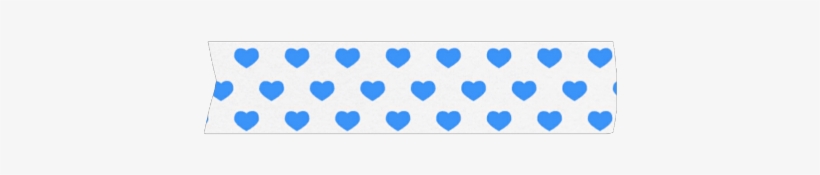 Tape Strip Hearts Blue Decoration - Pastel Hearts, transparent png #482051