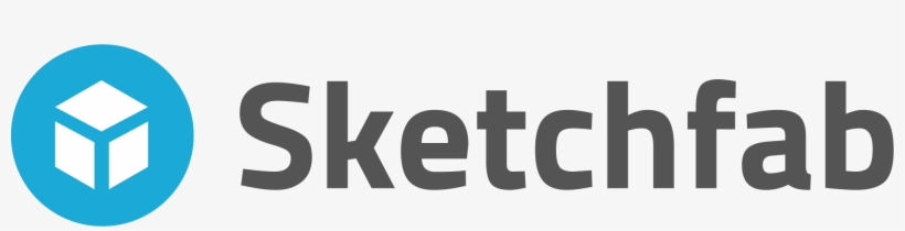 Sketchfab Logo, transparent png #482526