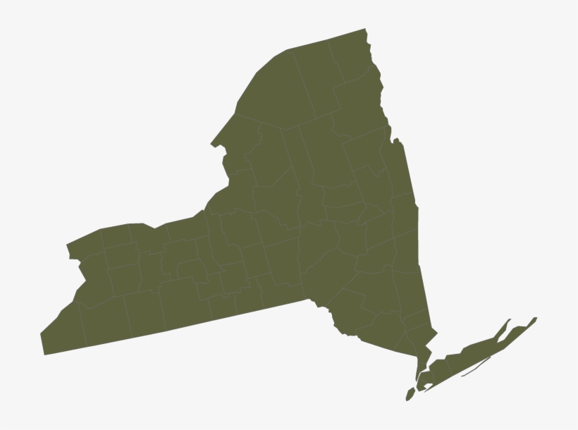 Legend - Map Of New York State, transparent png #482550