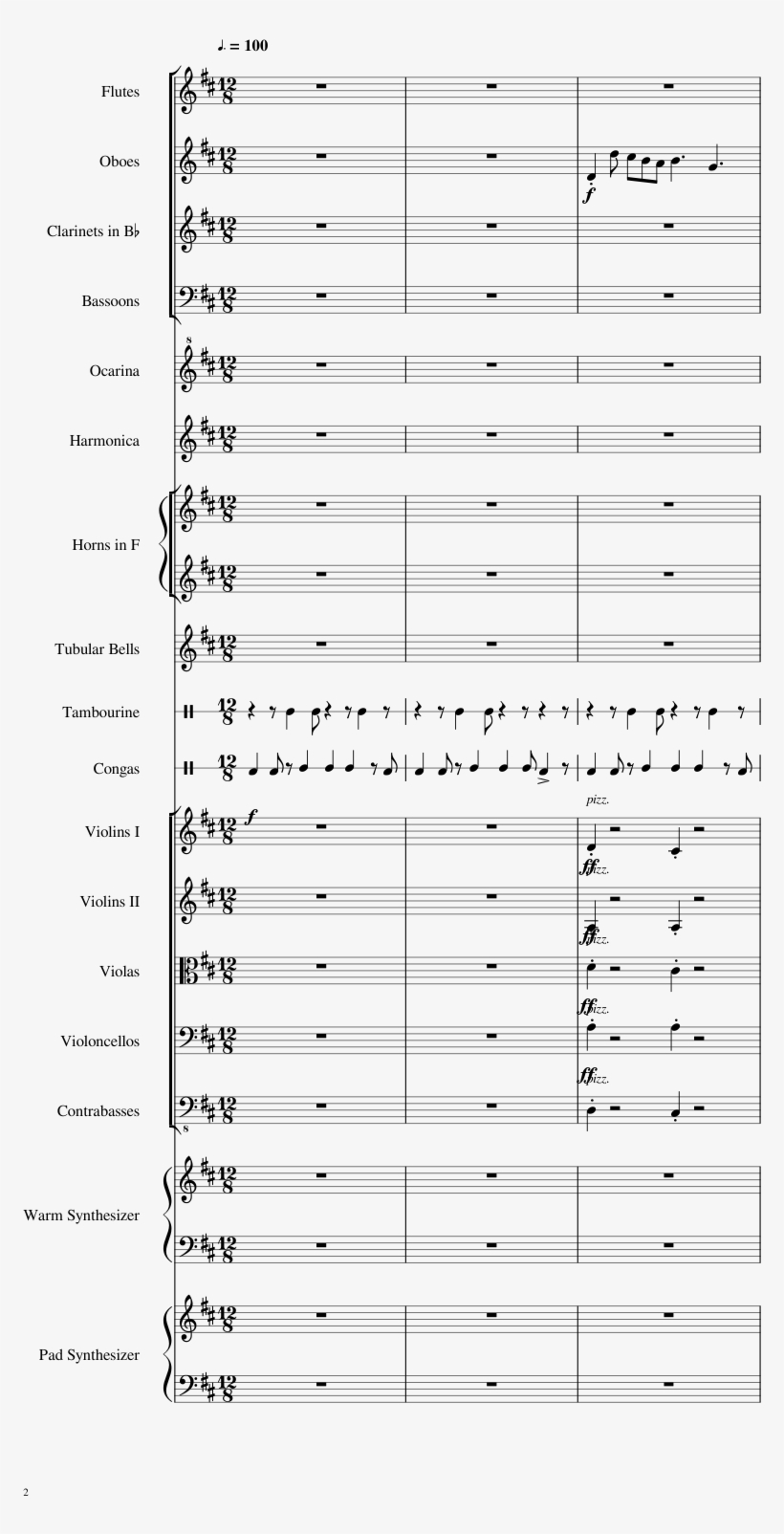 Clock Town Sheet Music Composed By Koji Kondo 2 Of - Sheet Music, transparent png #482838