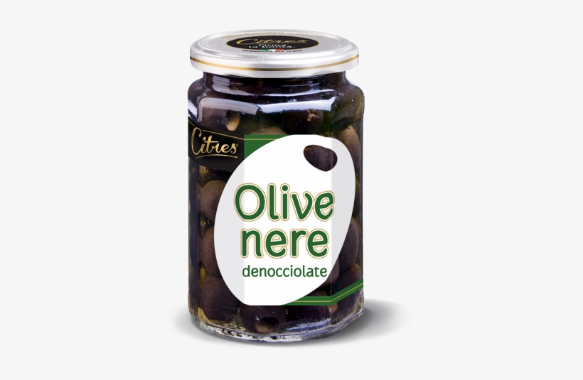 Black Olives - Citres Olive Nere Snocciolate - Gr.290, transparent png #482986