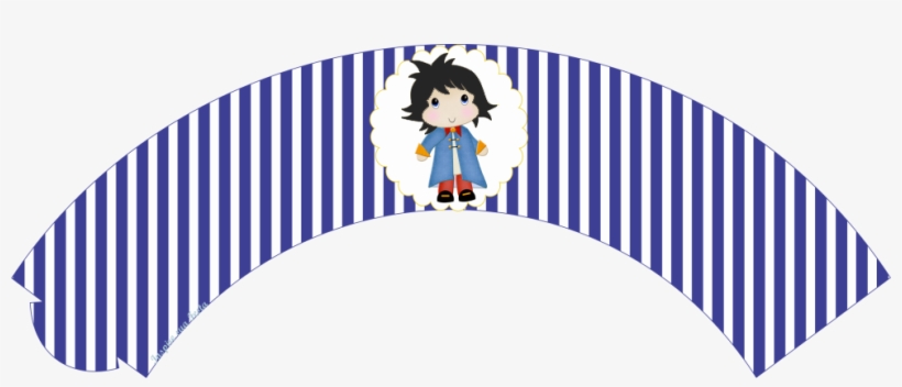 Saia Para Cupcake - Topper Principe Para Cupcake, transparent png #483051