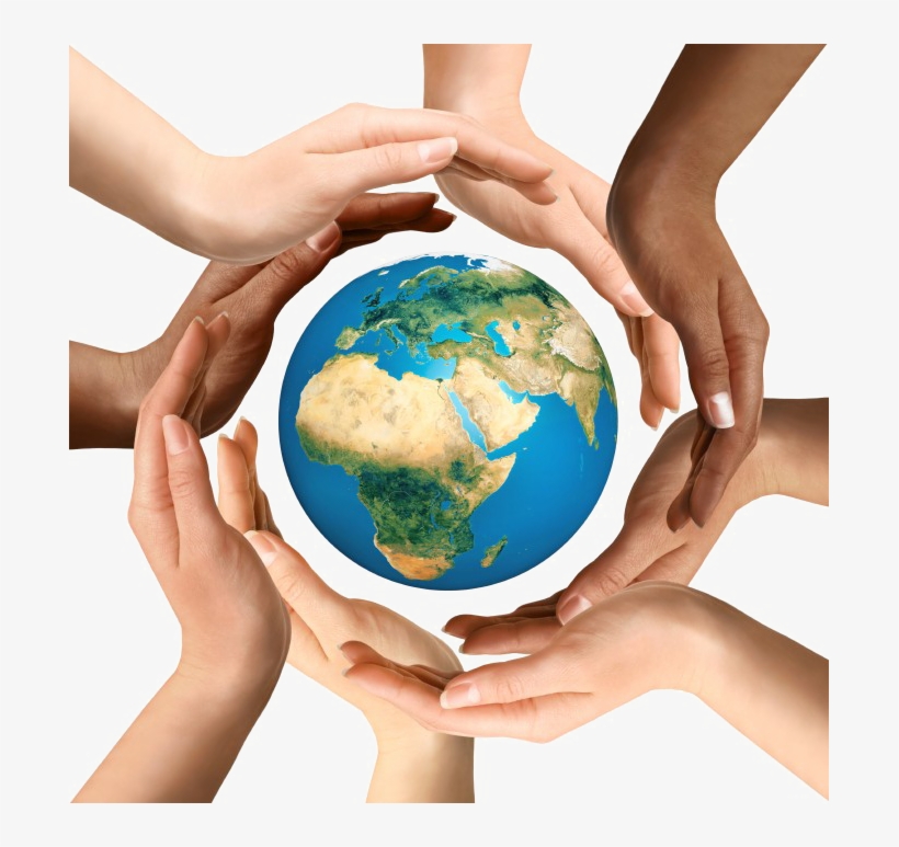 Earth In Hands Transparent Png - Earth In Hands, transparent png #483095