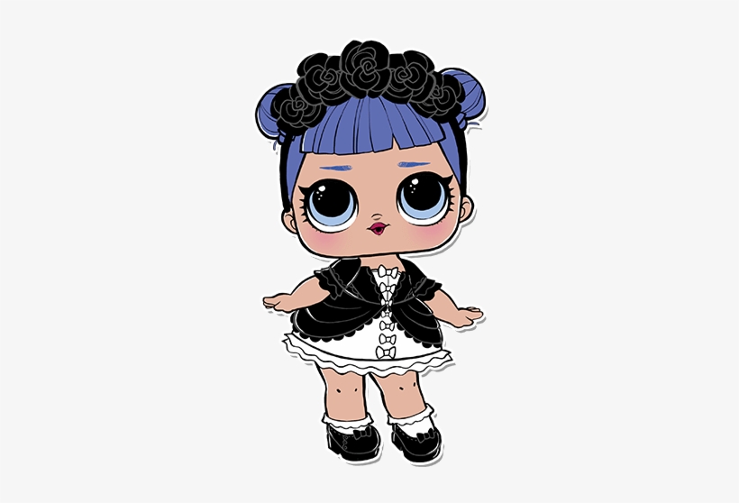 Lol Surprise Series 2 Tots 2 024 Midnight - Midnight Lol, transparent png #483354
