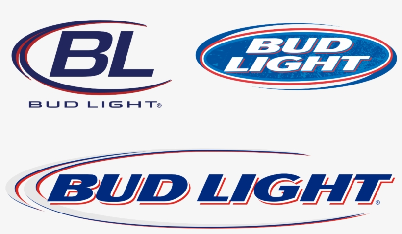 Clip Art Free Library Bud Logo Font Desktop Backgrounds - Bud Light 12"x4" Outdoor Decal, transparent png #483513