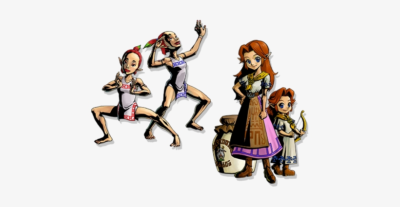 Powers That Can Stop Skull Kid And Prevent The Moon's - Legend Of Zelda Majora's Mask Concept Art, transparent png #483516