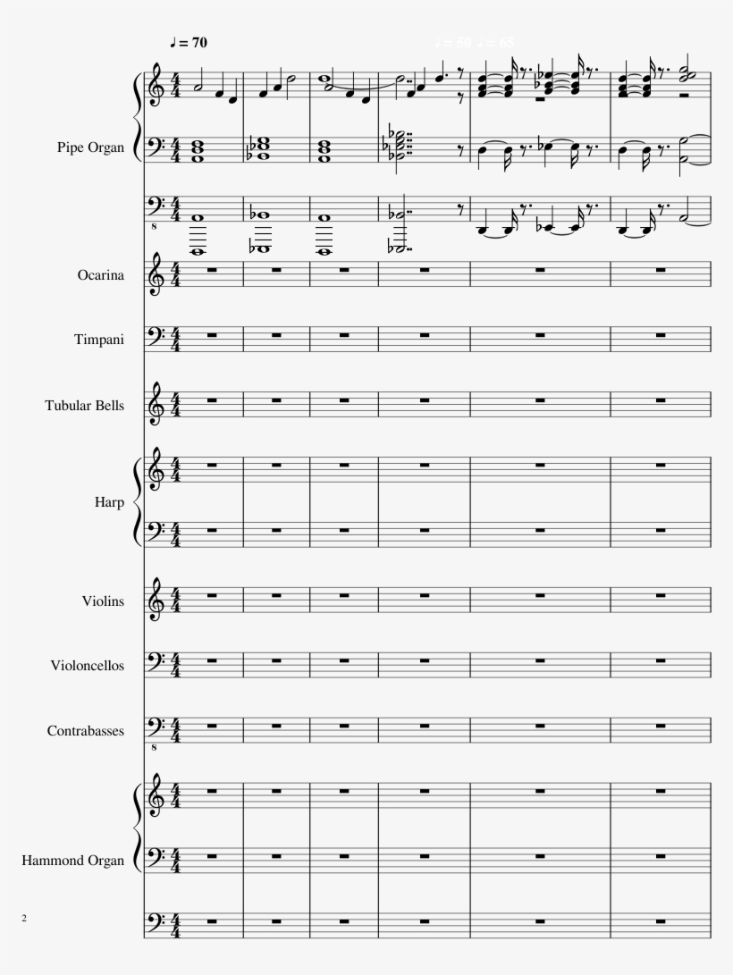 Oath To Order Sheet Music Composed By Koji Kondo Toru - Oath To Order, transparent png #483562