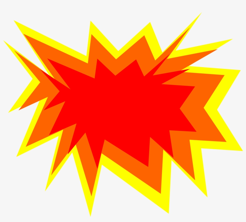 Shapes Clipart Explosion - Explosion Clip Art, transparent png #483753