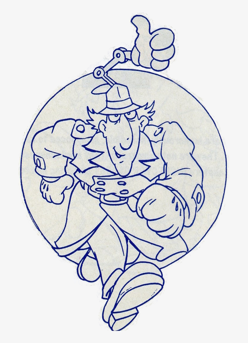 Inspector Gadget Review Snes Hub Super - Drawing, transparent png #483877