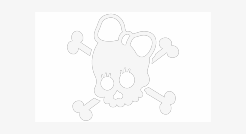 Skull Cute Girl Png, transparent png #484005