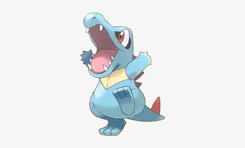 158 Totodile E2 Evolution Of Water Pokemon Free Transparent Png Download Pngkey