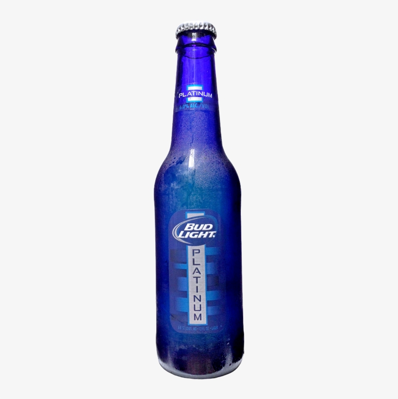 Bud Light Platinum - Bud Light Platinum Bottle, transparent png #484055