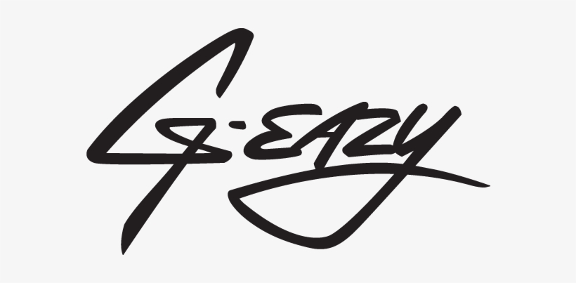 G Eazy Logo Font, transparent png #484090
