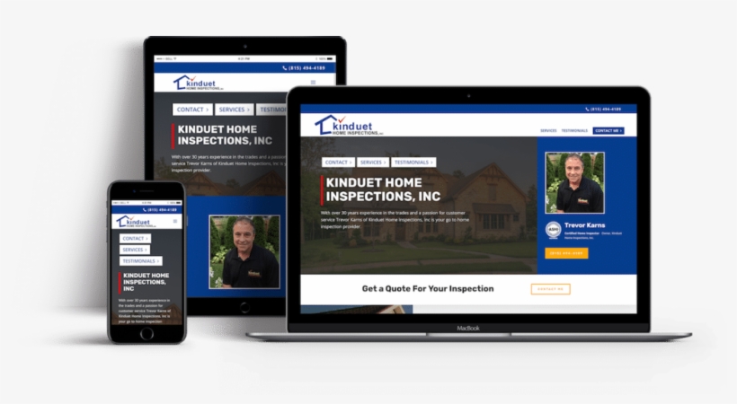 When Trevor Karns, Owner And Certified Inspector For - Mobile Phone, transparent png #484293