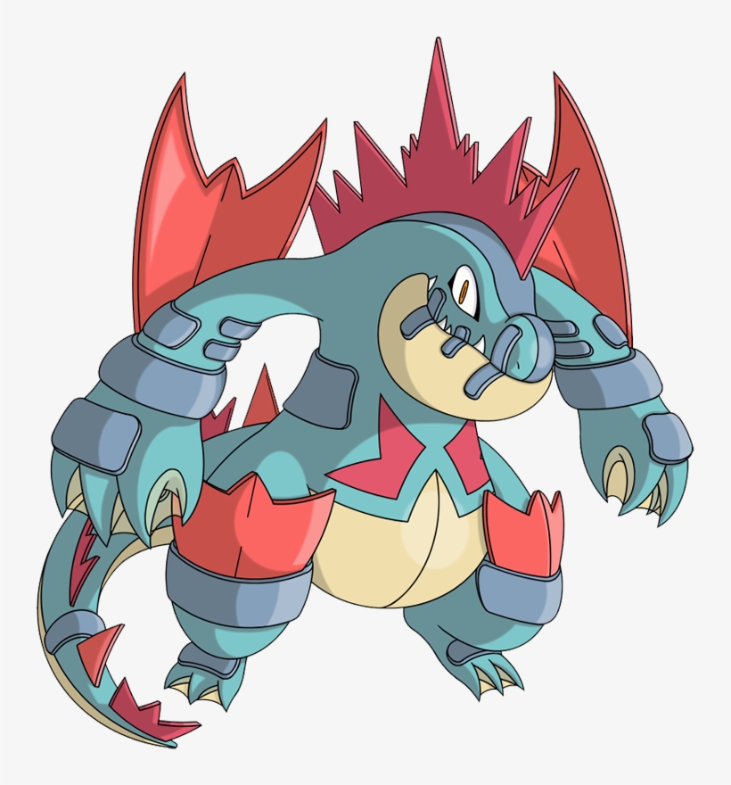 Mega Feraligatr Pokédex - Mega Feraligatr, transparent png #484488