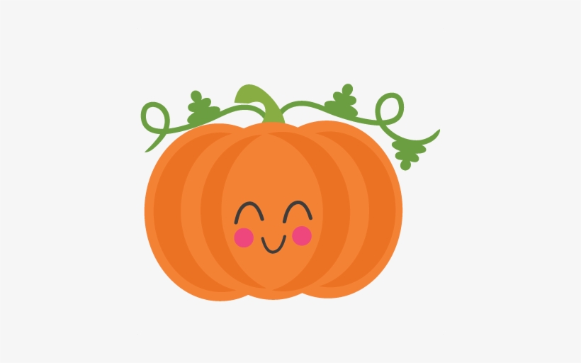 Pumpkin Vector Clipart - Pumpkin Clip Art Cute, transparent png #485531