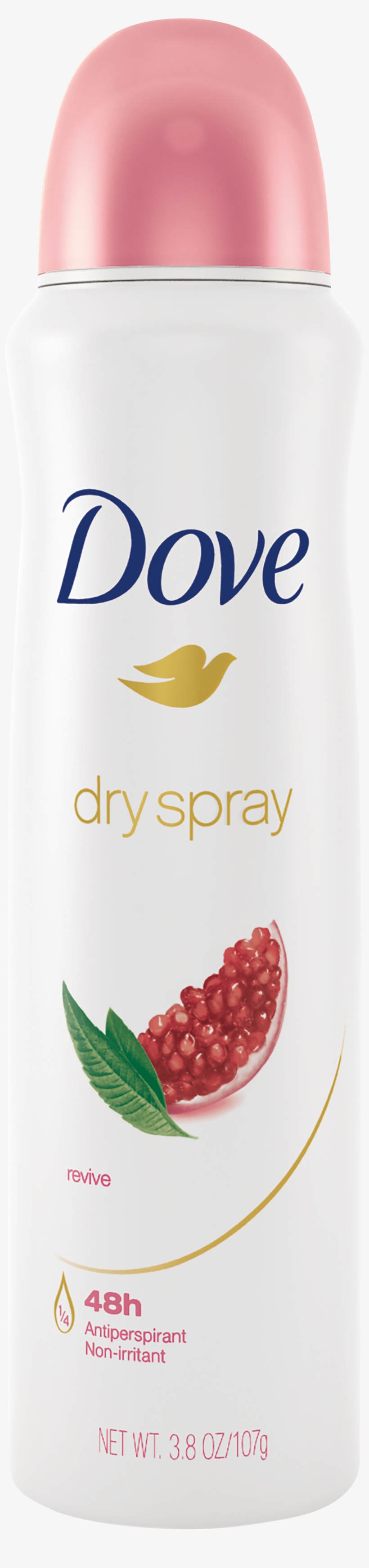 Dove Revive Dry Spray Antiperspirant 3.8 Oz, transparent png #485845