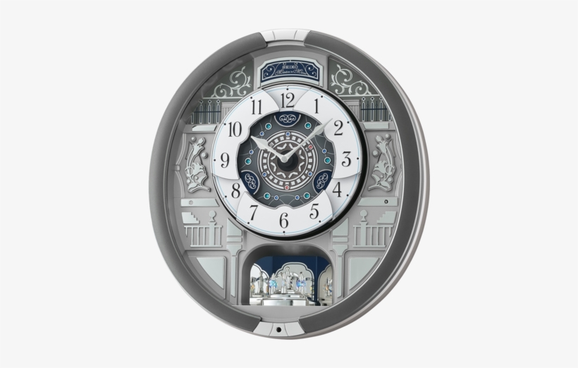 Qxm366srh - Seiko Wall Clocks Modern, transparent png #485992