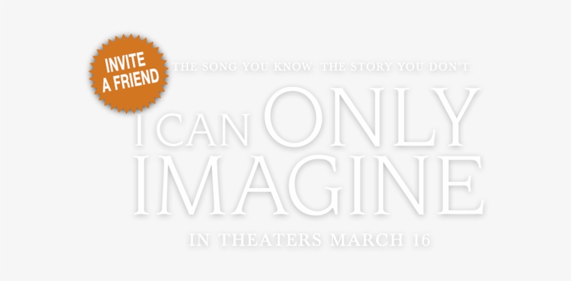 I Can Only Imagine Movie - Orange, transparent png #486141